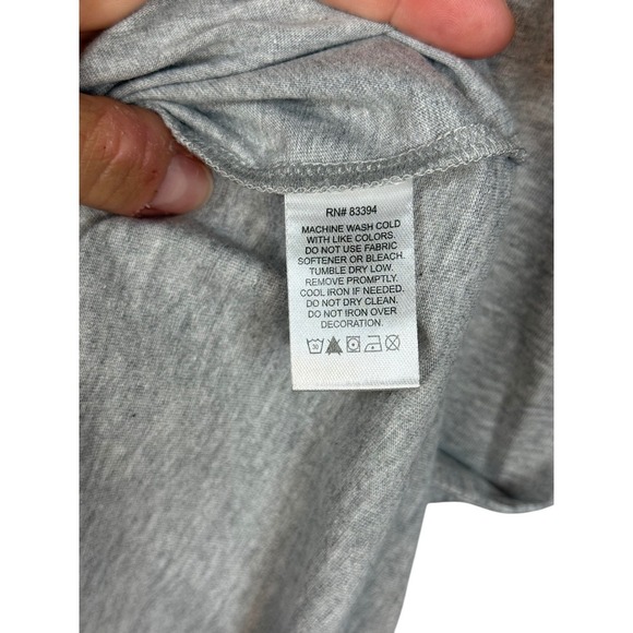 GOAT USA Baseball Gray T-Shirt & Navy Blue Bucket Hat, Size XL - Picture 9 of 13